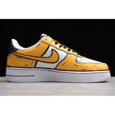 Nike Air Force 1 '07 Se Sarı / Siyah Kaykay Ayakkabı Türkiye - VL3KD69S